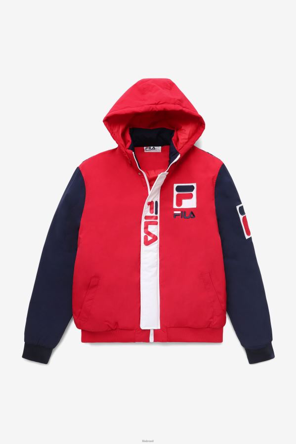vermelho/casaco/branco FILA jaqueta fila p1 fila tech vermelho/peacoat/branco HXJFD787