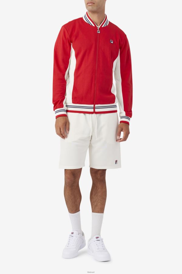 vermelho/gardênia/marinho FILA jaqueta settanta vermelho/gardênia/marinho fila HXJFD851