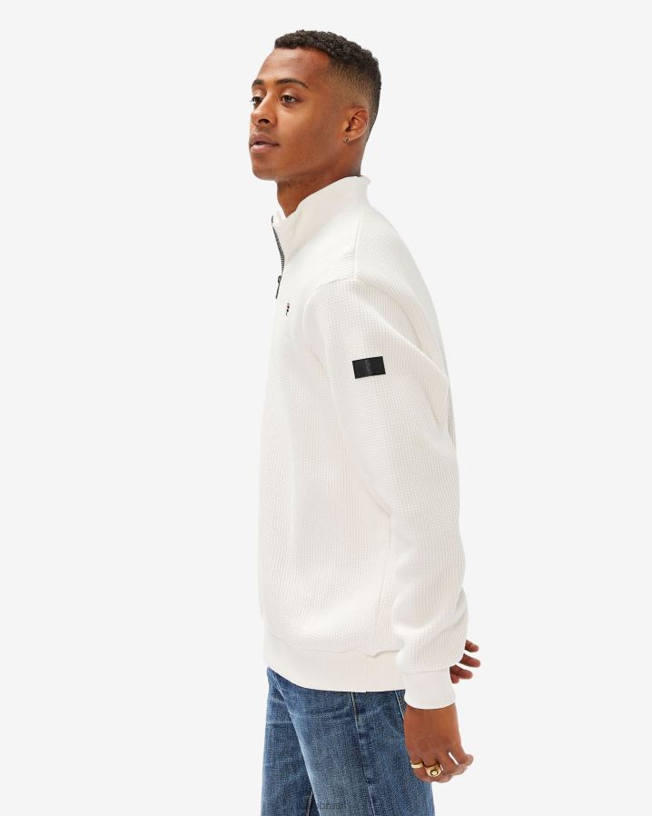 Creme de coco FILA fila masculino badge 2.0 qtr zip coco creme HXJFD2629