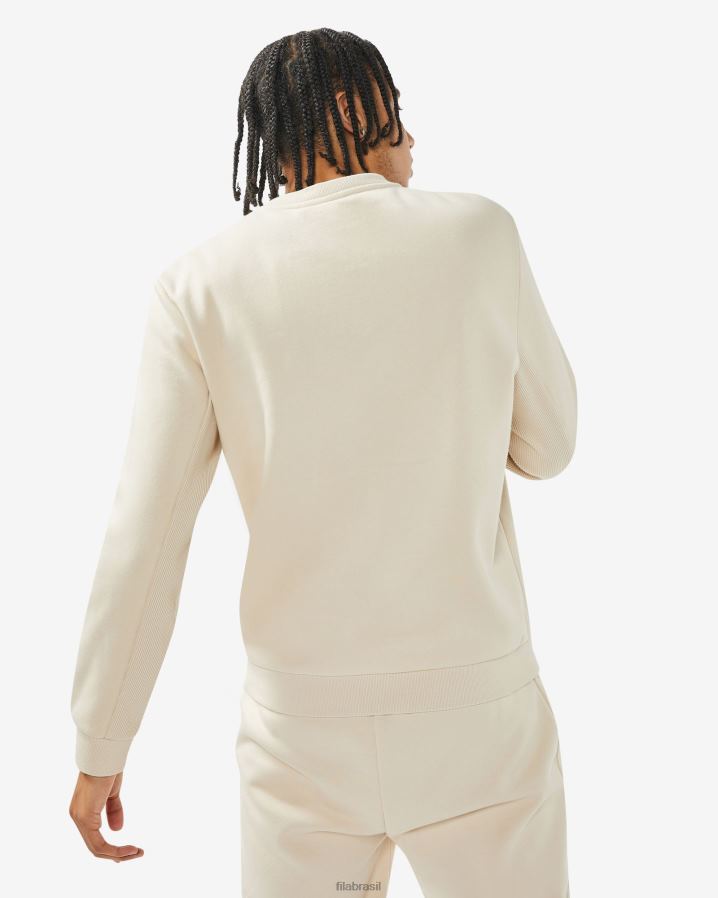 amêndoa cósmica FILA cósmico amêndoa fila unisex badge 2.0 tripulação HXJFD2601