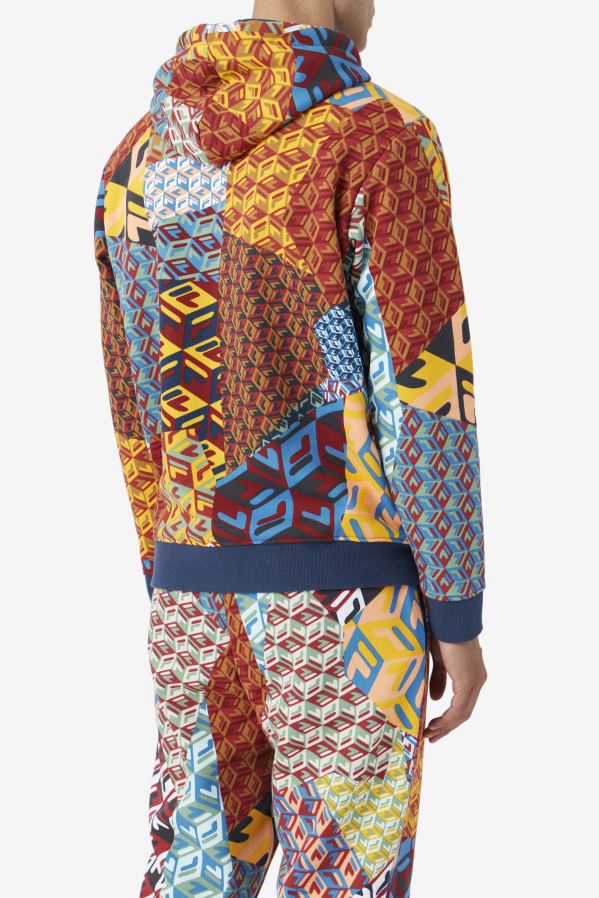 amarelo/oceano FILA moletom fila anja amarelo/oceano HXJFD471