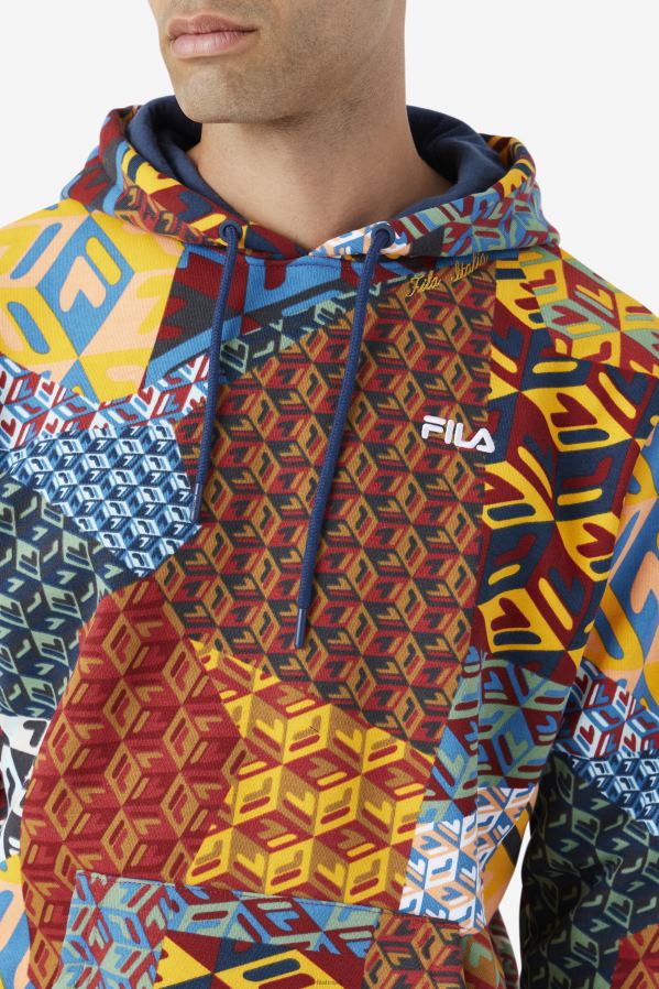 amarelo/oceano FILA moletom fila anja amarelo/oceano HXJFD471