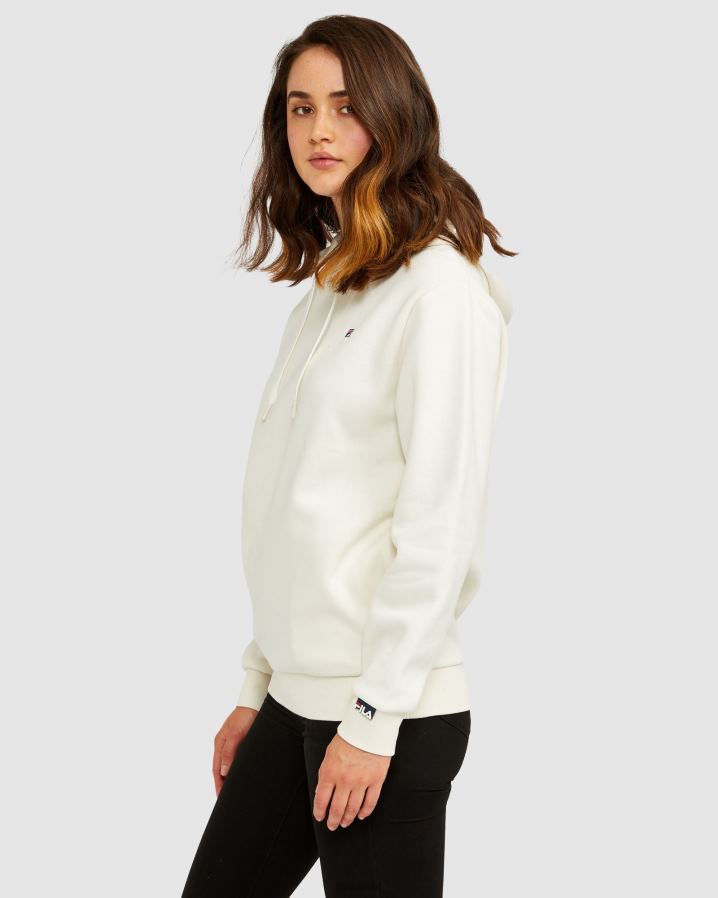 asilo branco FILA fila white assylum unissex badge 2.0 capuz HXJFD2638