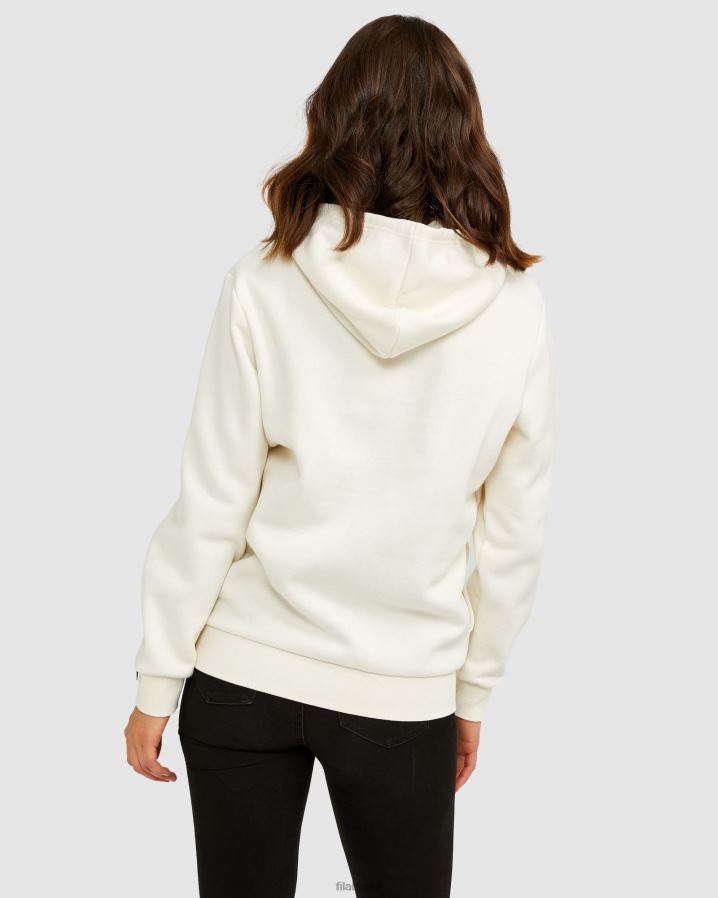 asilo branco FILA fila white assylum unissex badge 2.0 capuz HXJFD2638