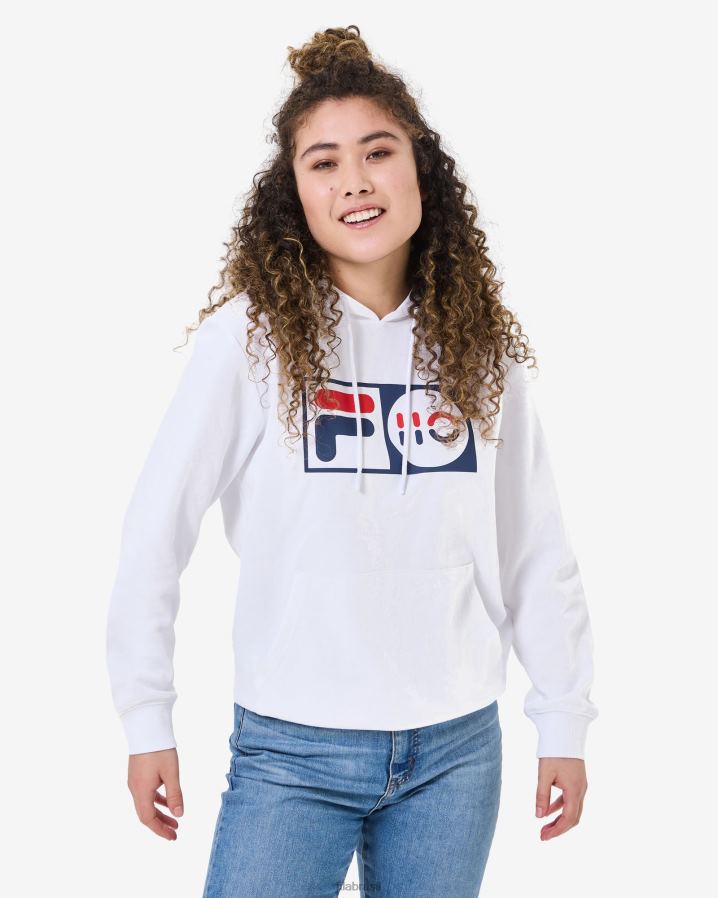 branco FILA capuz de aniversário unissex fila branco HXJFD2619