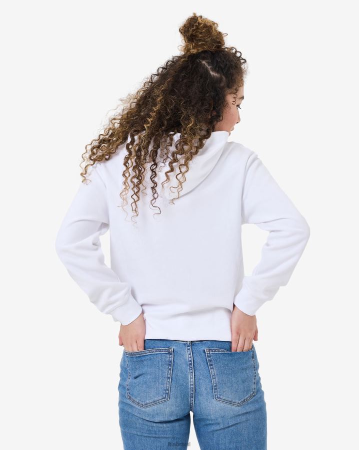 branco FILA capuz de aniversário unissex fila branco HXJFD2619