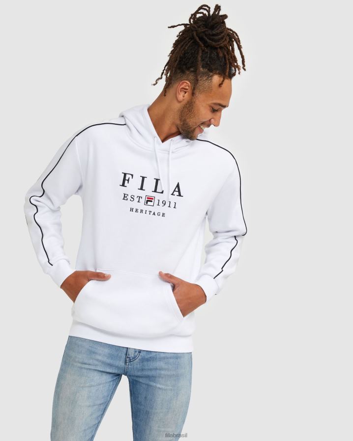 branco FILA capuz fila branco unissex HXJFD2442