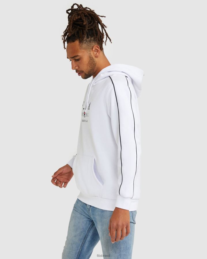 branco FILA capuz fila branco unissex HXJFD2442