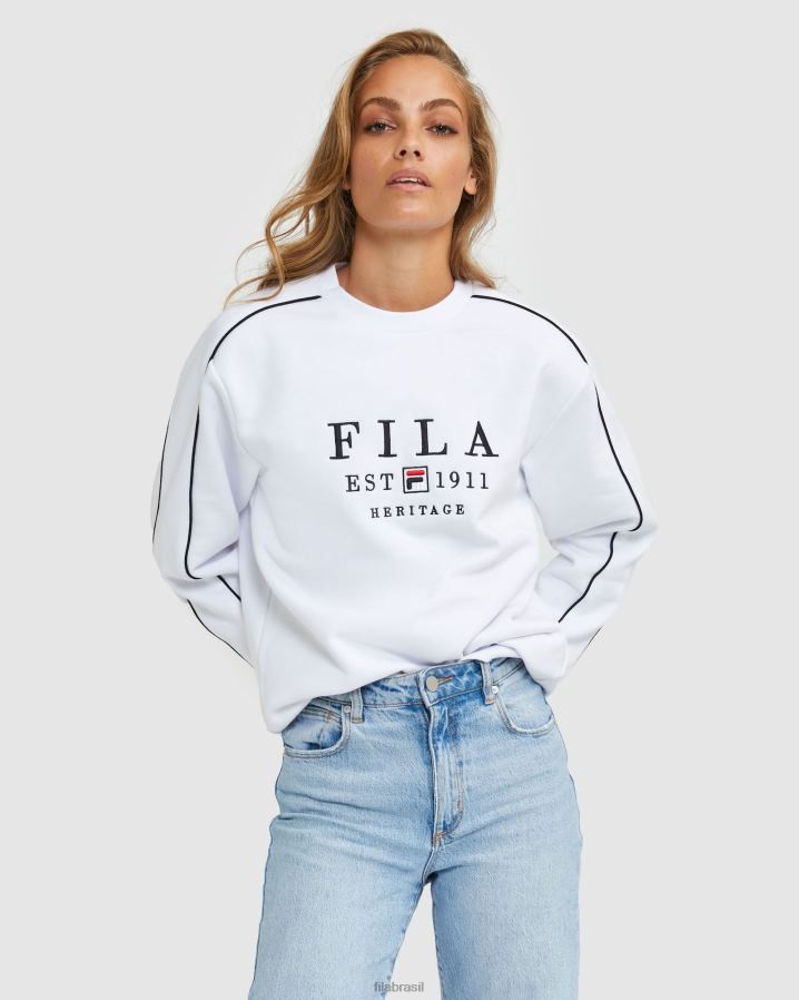 branco FILA fila branco unissex HXJFD2590