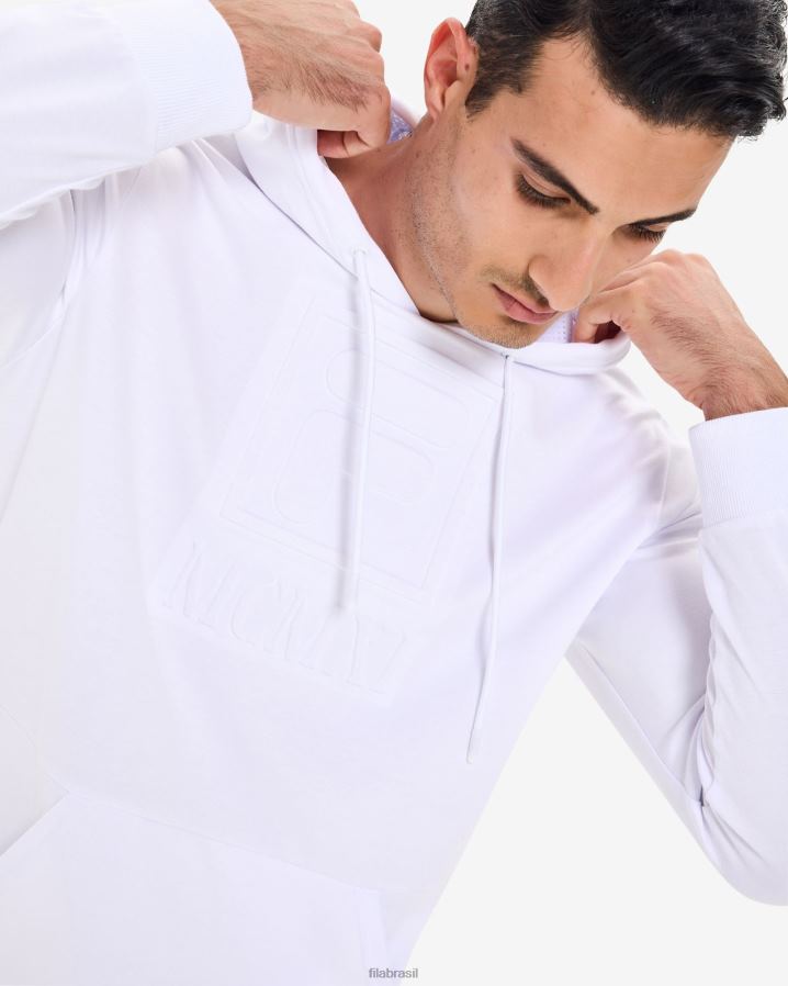 branco FILA fila dylan capuz branco masculino HXJFD2616