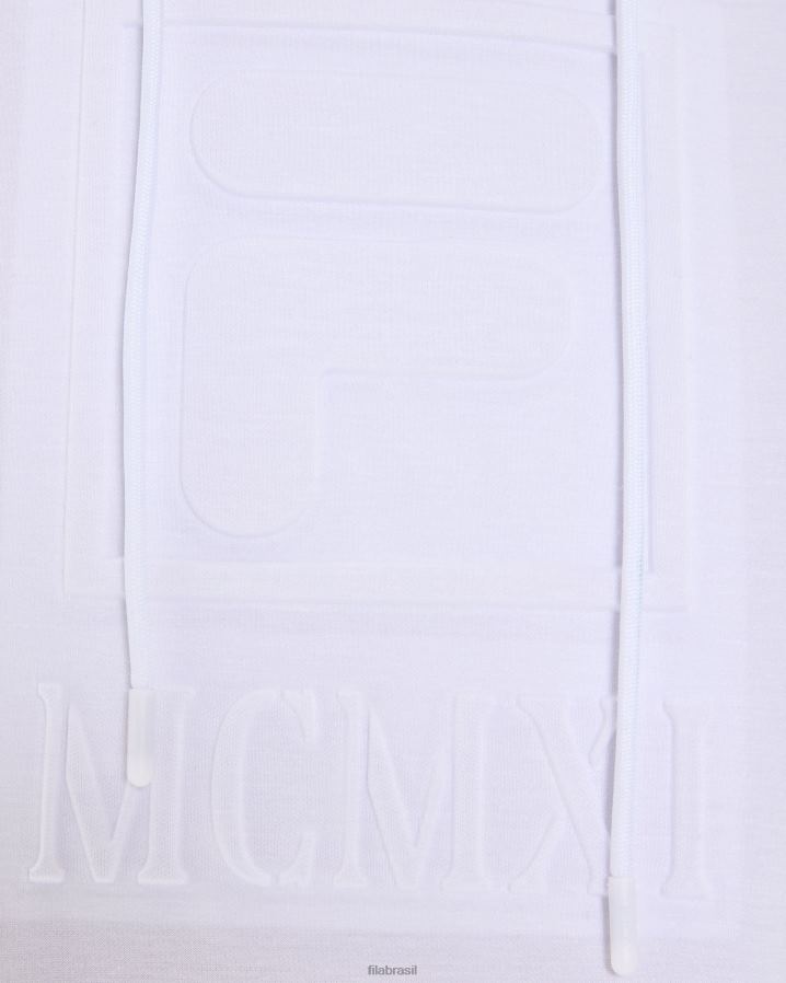 branco FILA fila dylan capuz branco masculino HXJFD2616