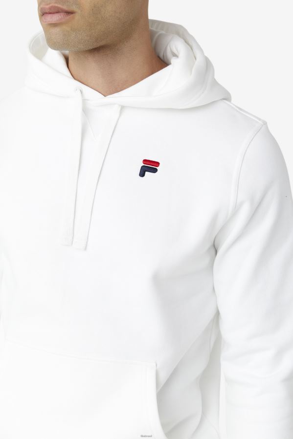 branco FILA fila godfrey com capuz branco HXJFD449