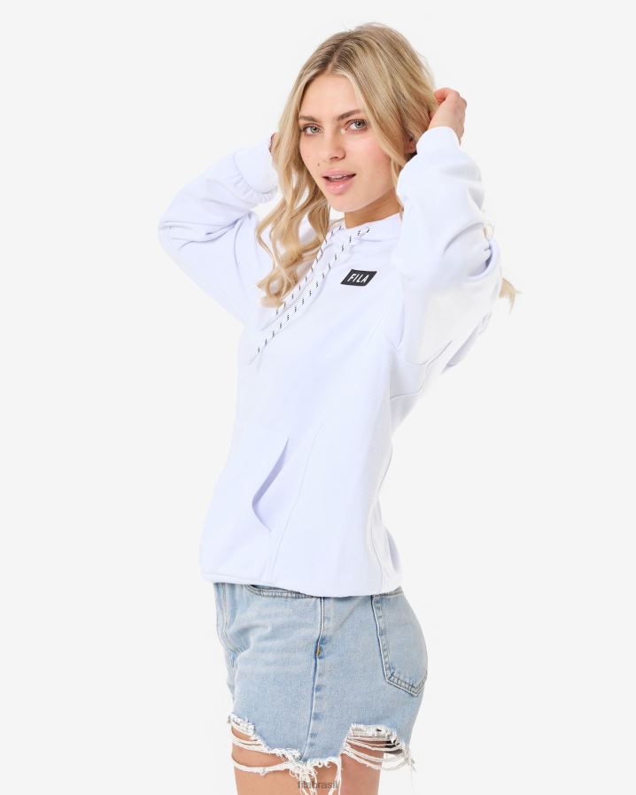 branco FILA moletom arlo fila branco unissex HXJFD2622
