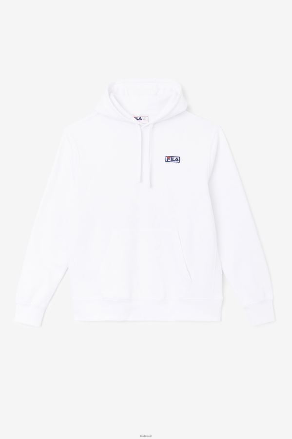 branco FILA moletom com capuz fila branco HXJFD438