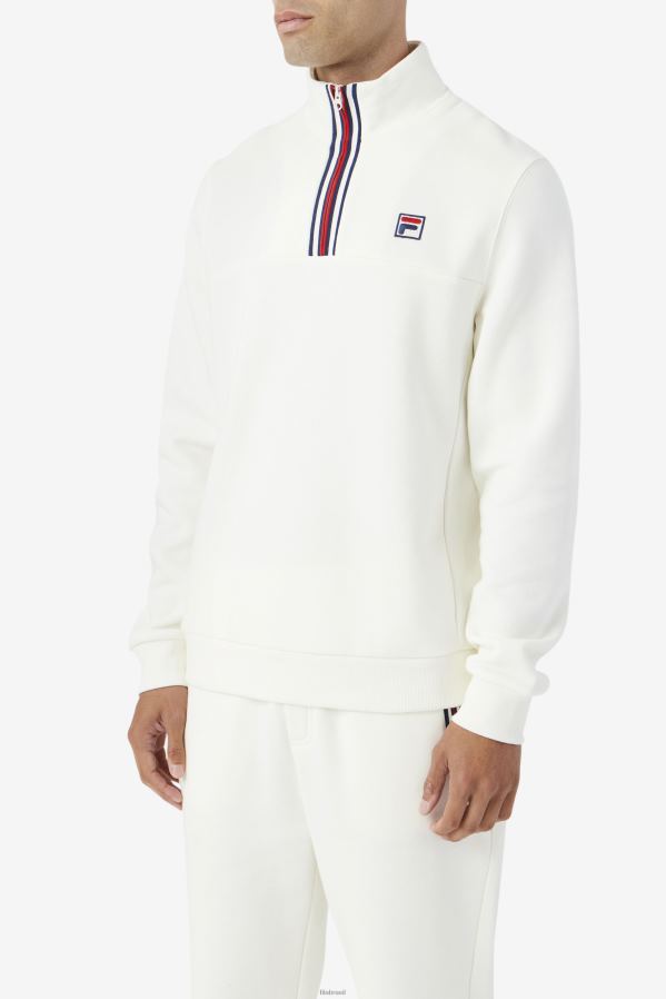 garça FILA fila weston half zip egret HXJFD487