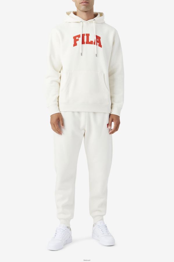 gardênia/vermelho ardente FILA fila brook moletom gardênia/vermelho ardente HXJFD493