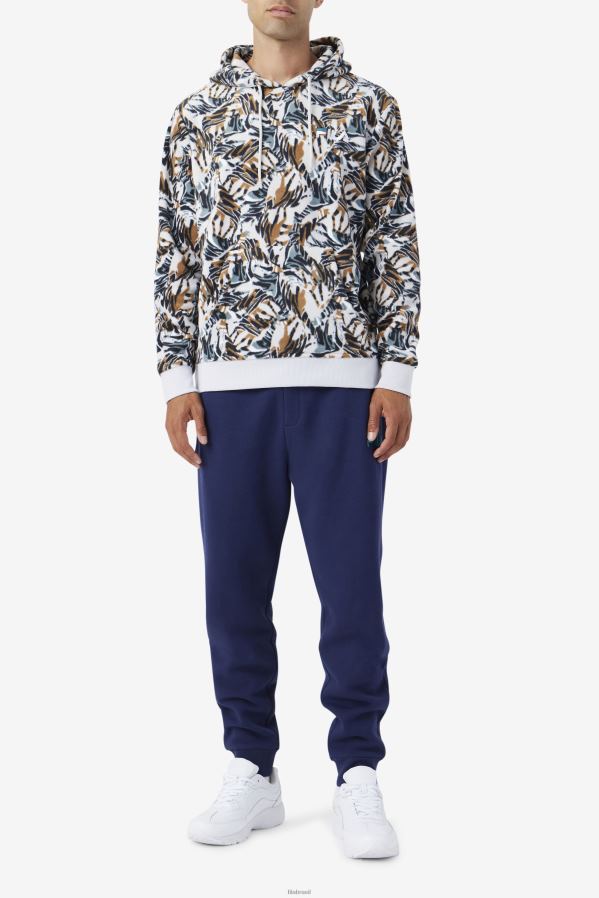 impressão de névoa do porto FILA porto névoa impressão dinn hoodie fila HXJFD552