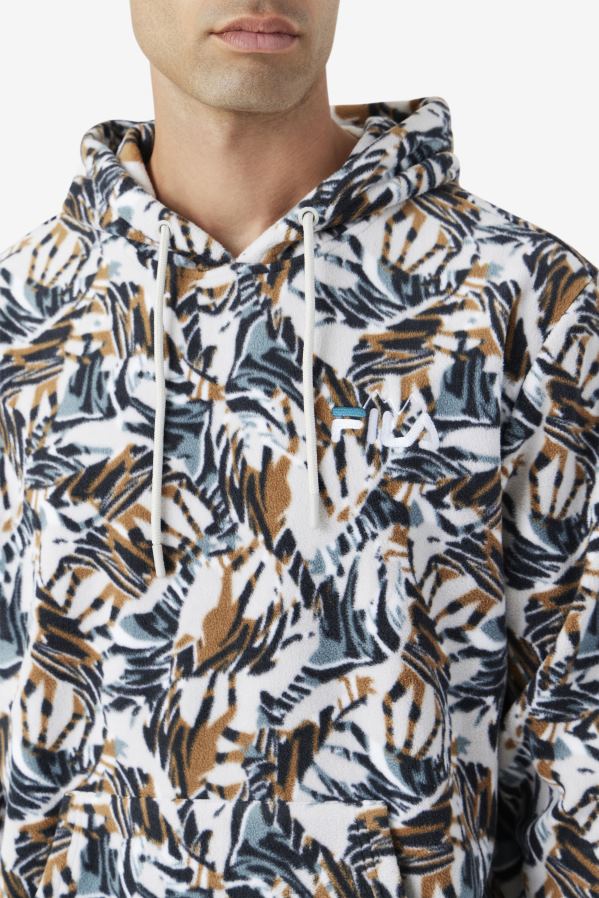 impressão de névoa do porto FILA porto névoa impressão dinn hoodie fila HXJFD552