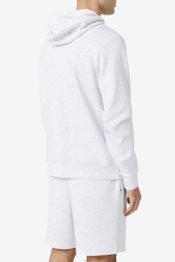 marga branqueada/preta FILA aadheen moletom com capuz branqueado marl/preto fila HXJFD461