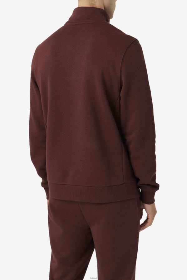 pedra marrom FILA brown stone weston fila zip HXJFD486