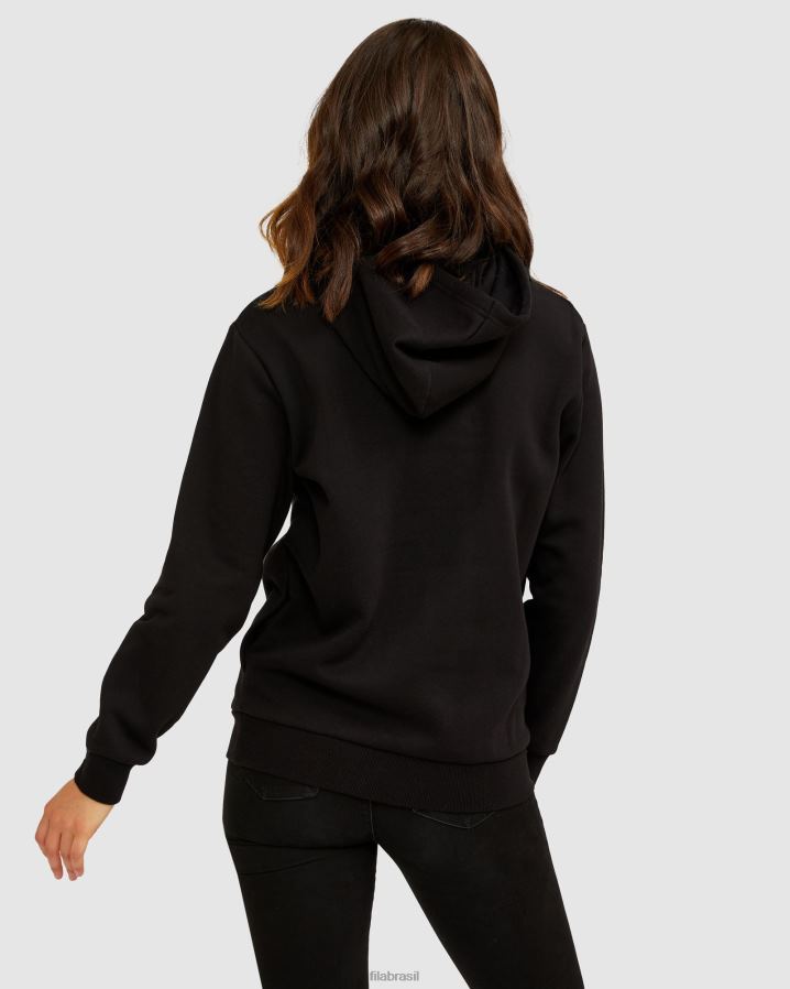 preto FILA capuz fila unissex badge 2.0 preto HXJFD2632