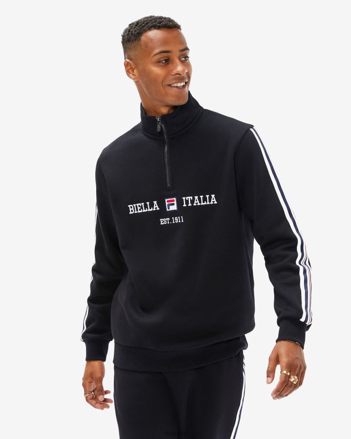 preto FILA fila aemero qtr zip masculino preto HXJFD2594