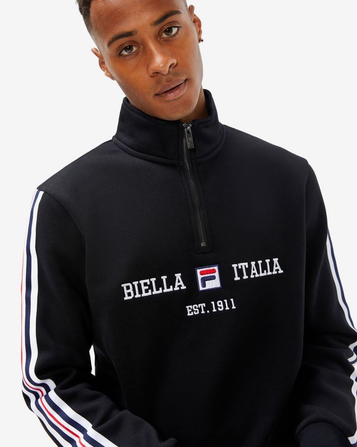 preto FILA fila aemero qtr zip masculino preto HXJFD2594