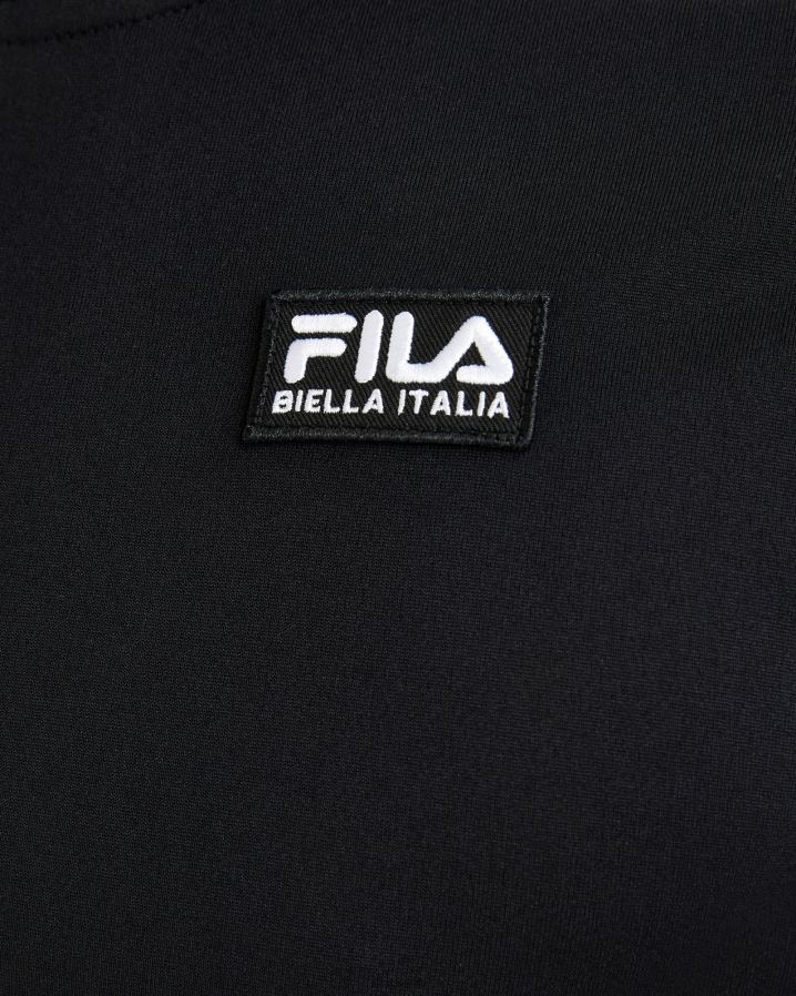 preto FILA fila luca qtr zip masculino preto HXJFD2599