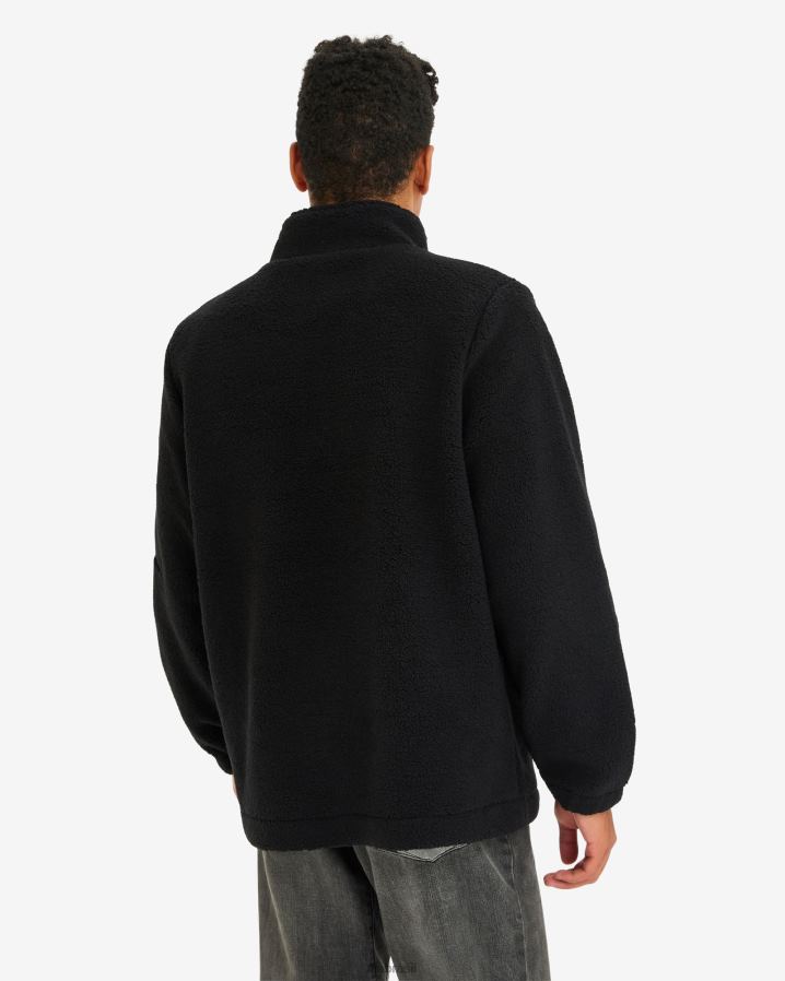 preto FILA fila masculino cole teddy qtr zip HXJFD2608