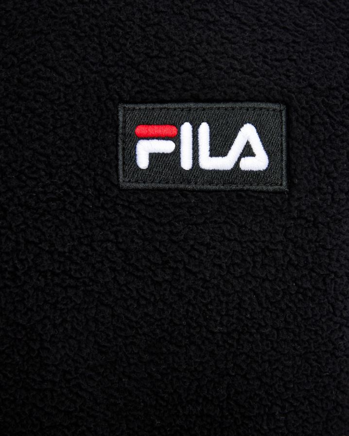 preto FILA fila masculino cole teddy qtr zip HXJFD2608