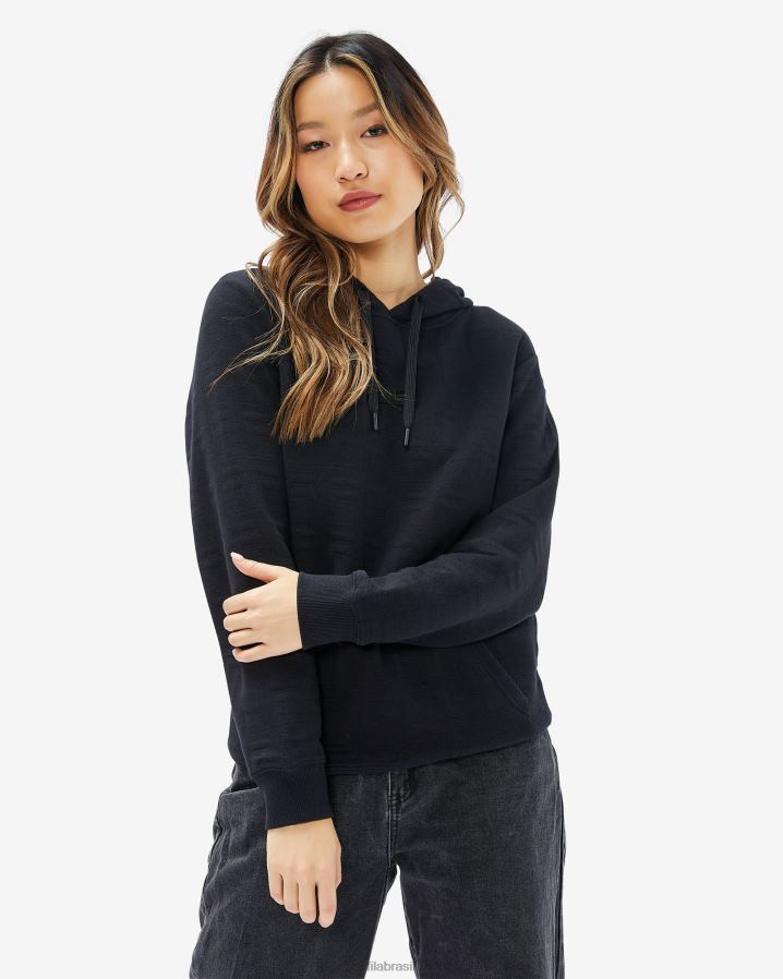 preto FILA fila unissex echo capuz preto HXJFD2611
