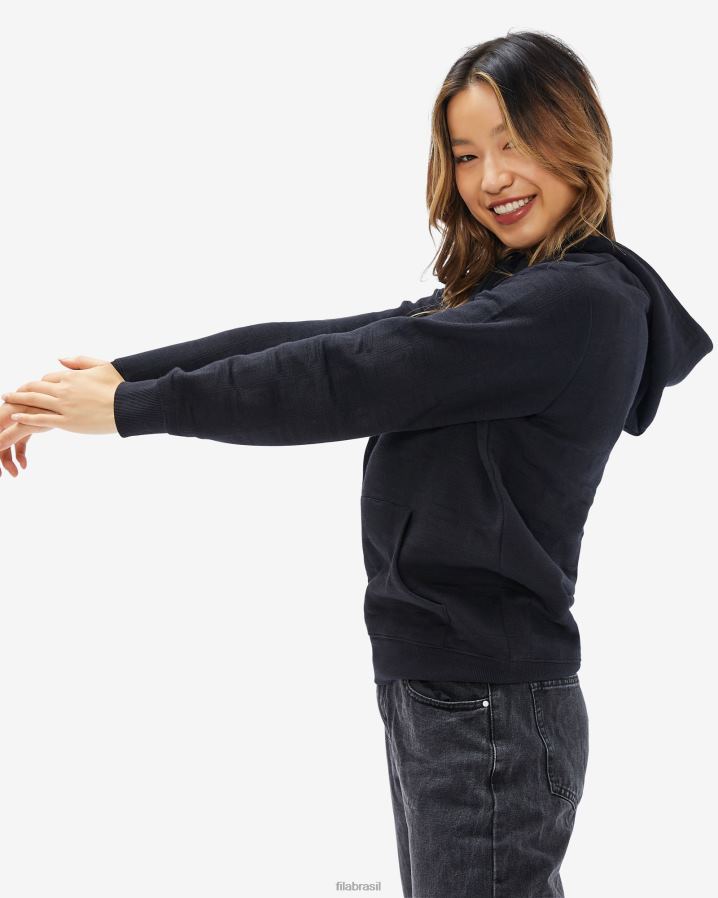 preto FILA fila unissex echo capuz preto HXJFD2611