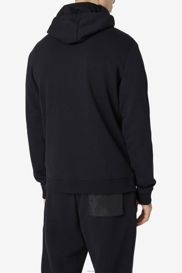 preto FILA moletom com capuz fila preto HXJFD539