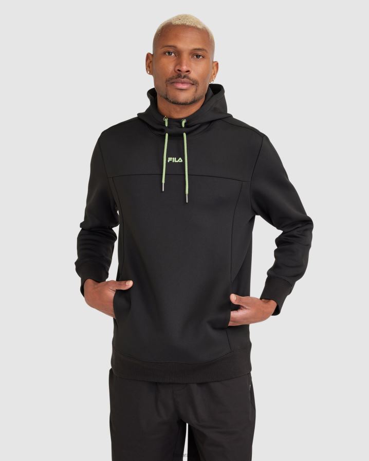 preto FILA moletom fila caleb active masculino preto HXJFD2366