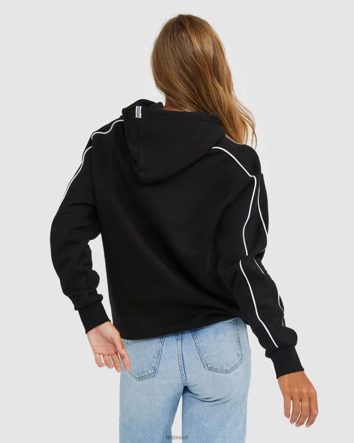 preto FILA moletom fila preto unissex HXJFD2446