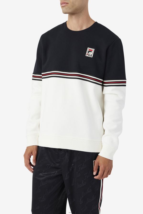 preto/gardênia/amarelo FILA asha crew fila preto/gardênia/amarelo HXJFD470