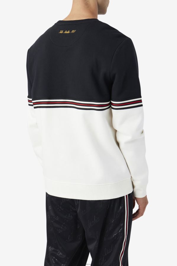 preto/gardênia/amarelo FILA asha crew fila preto/gardênia/amarelo HXJFD470