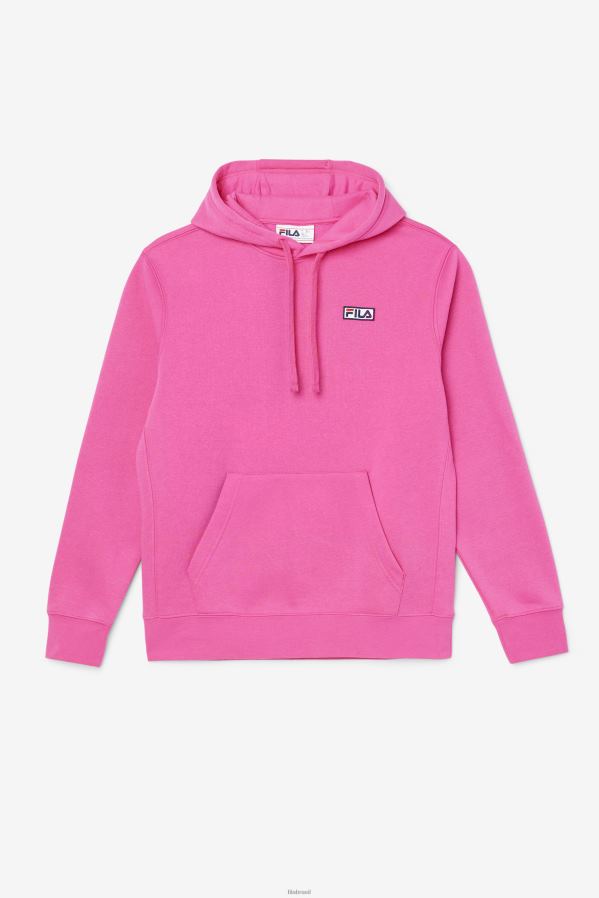 rosa glo FILA moletom com capuz fila rosa glo HXJFD452