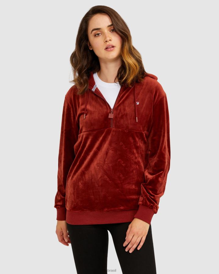 tijolo FILA tijolo fila unissex dallas qtr zip HXJFD2625