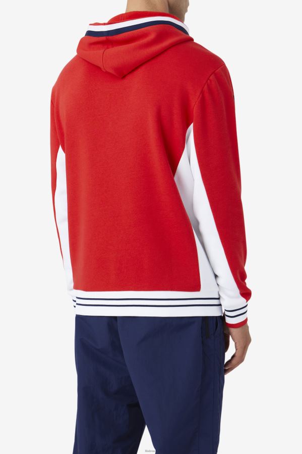 vermelho FILA bevans park hoodie fila vermelho HXJFD482