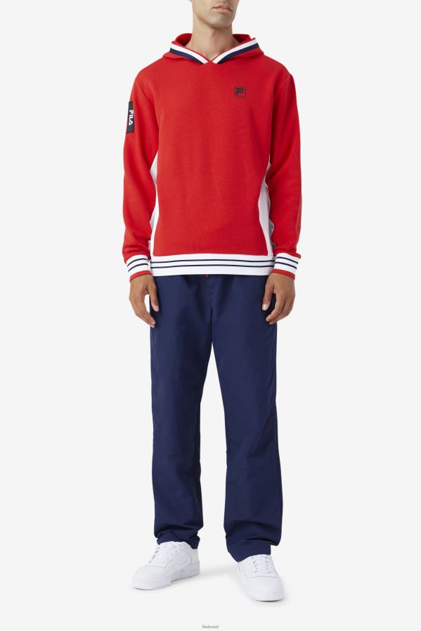 vermelho FILA bevans park hoodie fila vermelho HXJFD482