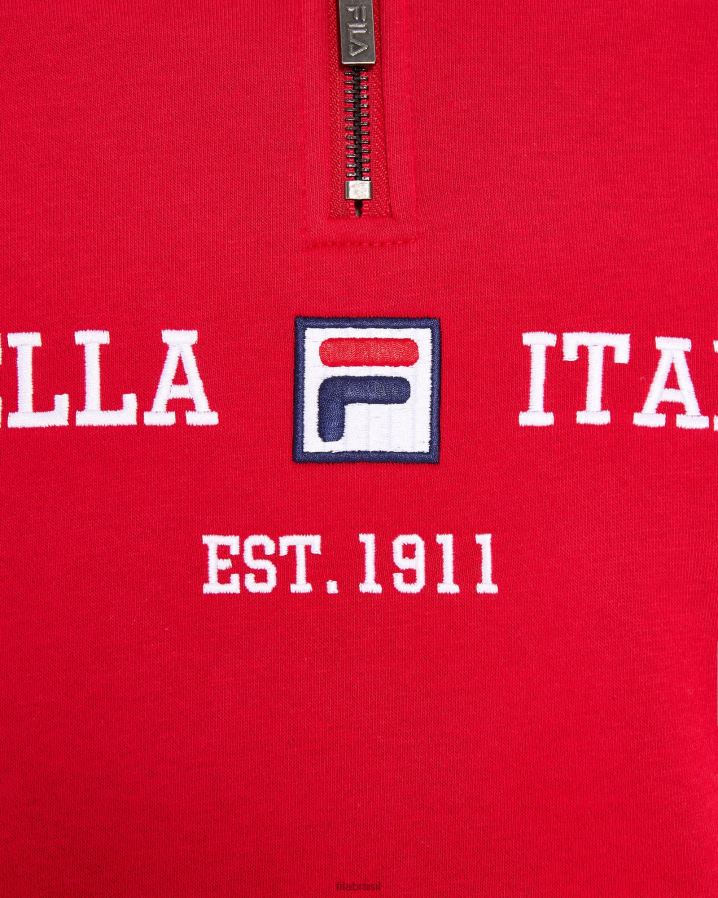 vermelho FILA fila masculino aemero qtr zip vermelho HXJFD2623