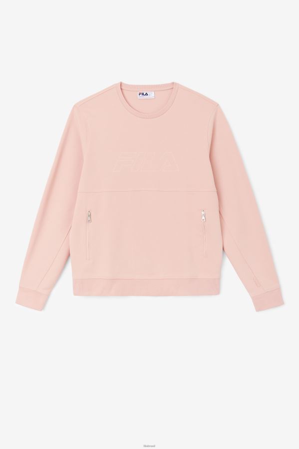 nuvem de coral FILA moletom arev coral cloud fila HXJFD431