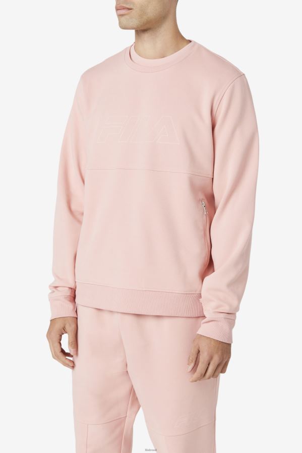 nuvem de coral FILA moletom arev coral cloud fila HXJFD431