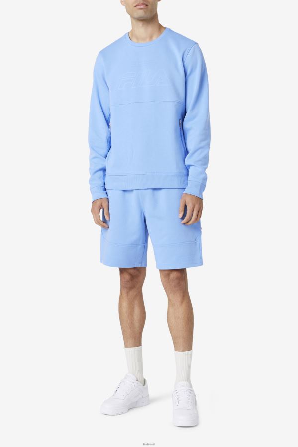 azul centáurea/nuvem coral FILA fila rihaan short azul centáurea/nuvem coral HXJFD637