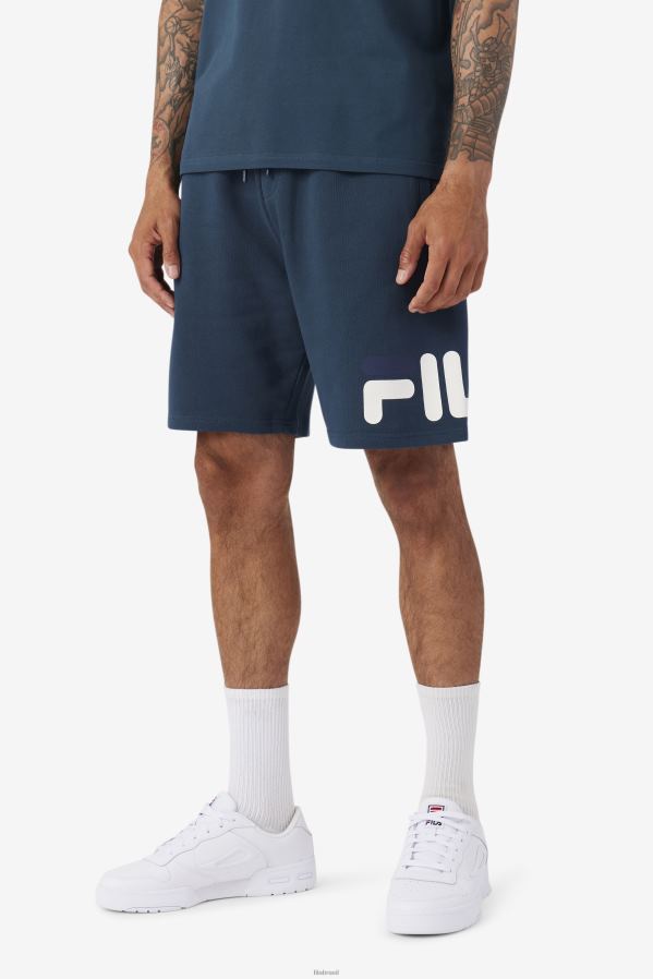 azul-petróleo/garça/marinho FILA short fila azul/egret/navy zeshawn HXJFD658