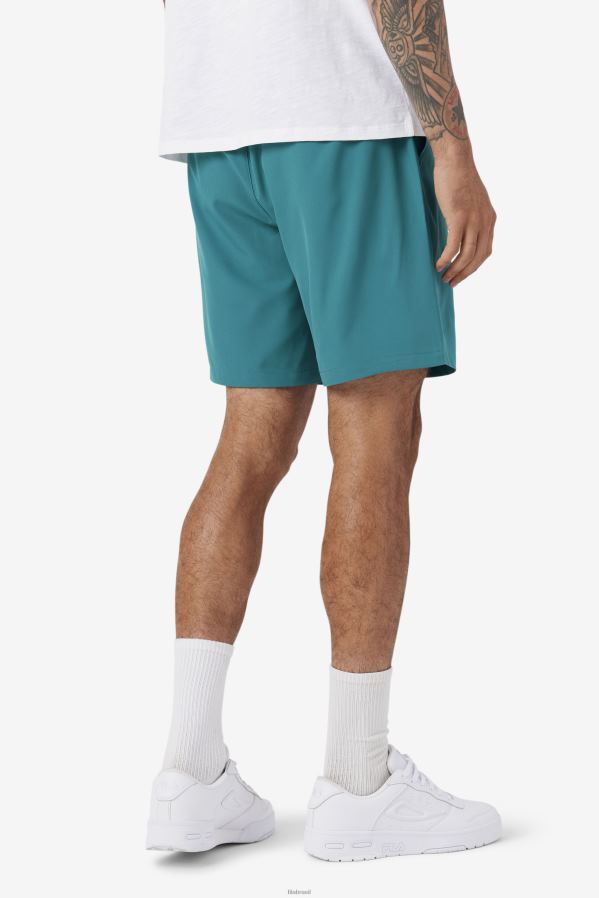 bayou/tomate cereja/amarelo FILA ravini short fila bayou/tomate cereja/amarelo HXJFD608