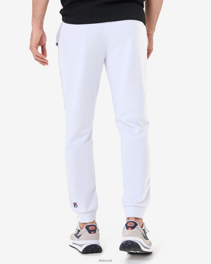 branco FILA calça fila urbana unissex branca HXJFD2665