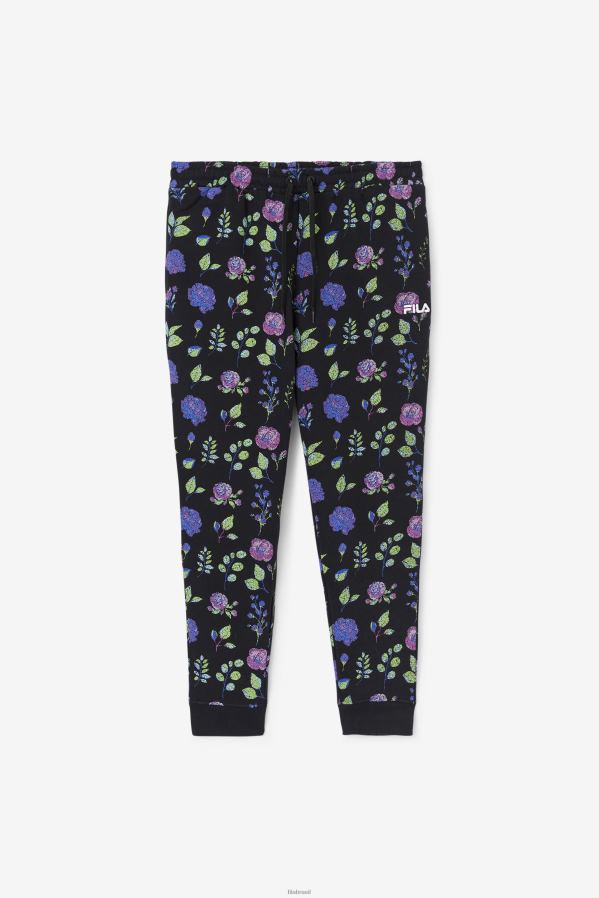 estampa preta/floral FILA fila hemlock jogger preto/estampado floral HXJFD667