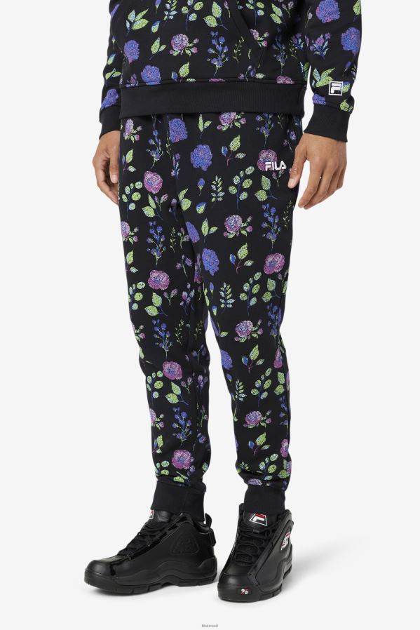 estampa preta/floral FILA fila hemlock jogger preto/estampado floral HXJFD667